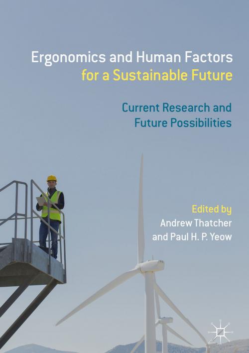 Cover of the book Ergonomics and Human Factors for a Sustainable Future by , Springer Singapore