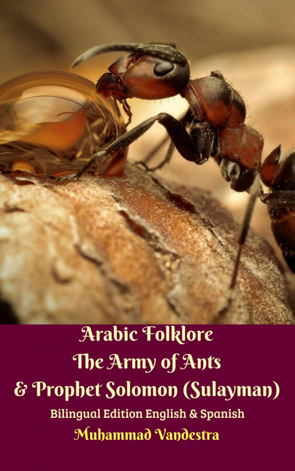 Big bigCover of Arabic Folklore The Army of Ants & Prophet Solomon (Sulayman) Bilingual Edition English & Spanish
