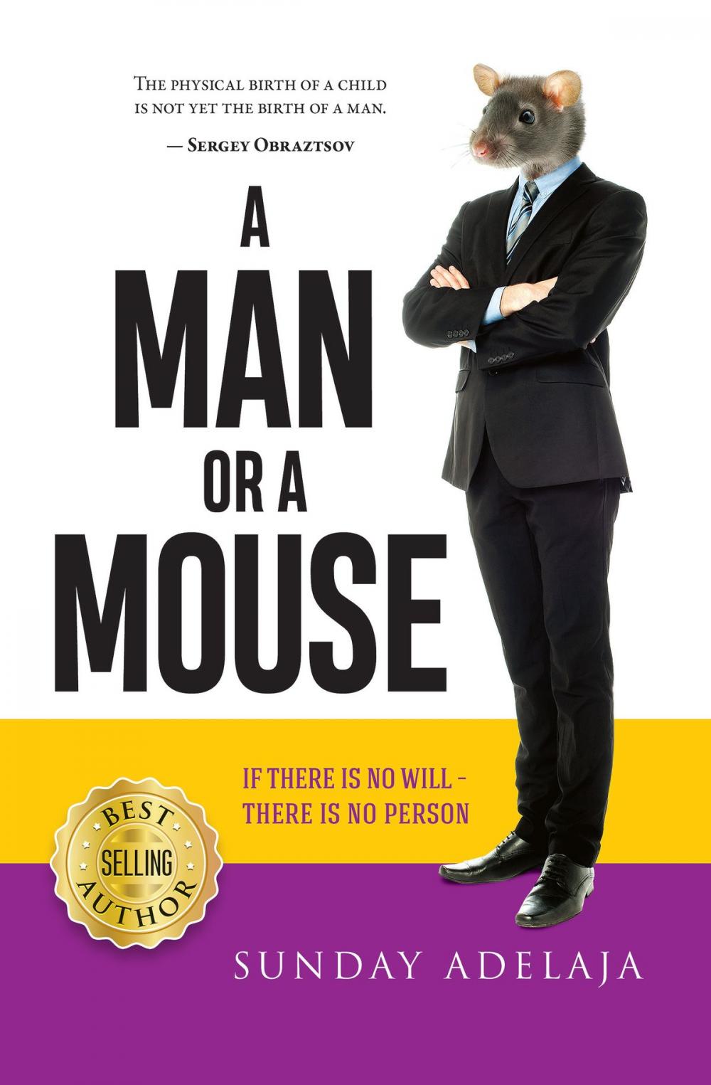 Big bigCover of A Man or a Mouse