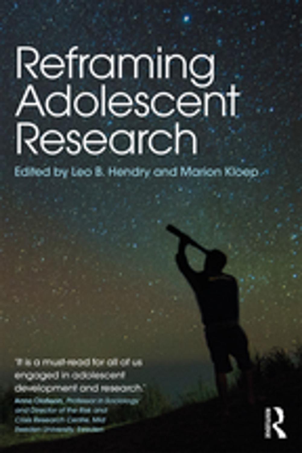 Big bigCover of Reframing Adolescent Research