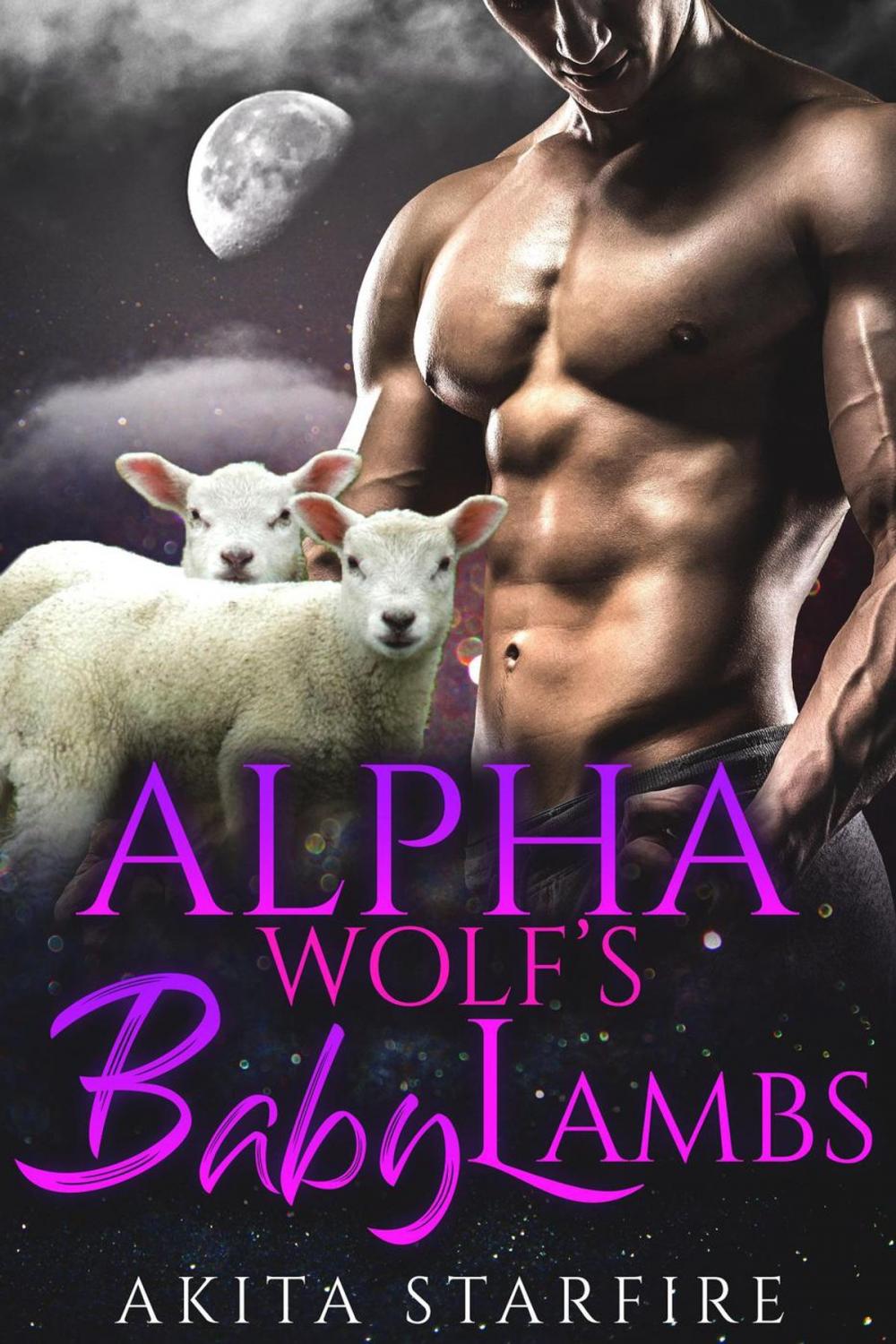 Big bigCover of The Alpha Wolf's Baby Lambs (MM Alpha Omega Fated Mates Mpreg Shifter)