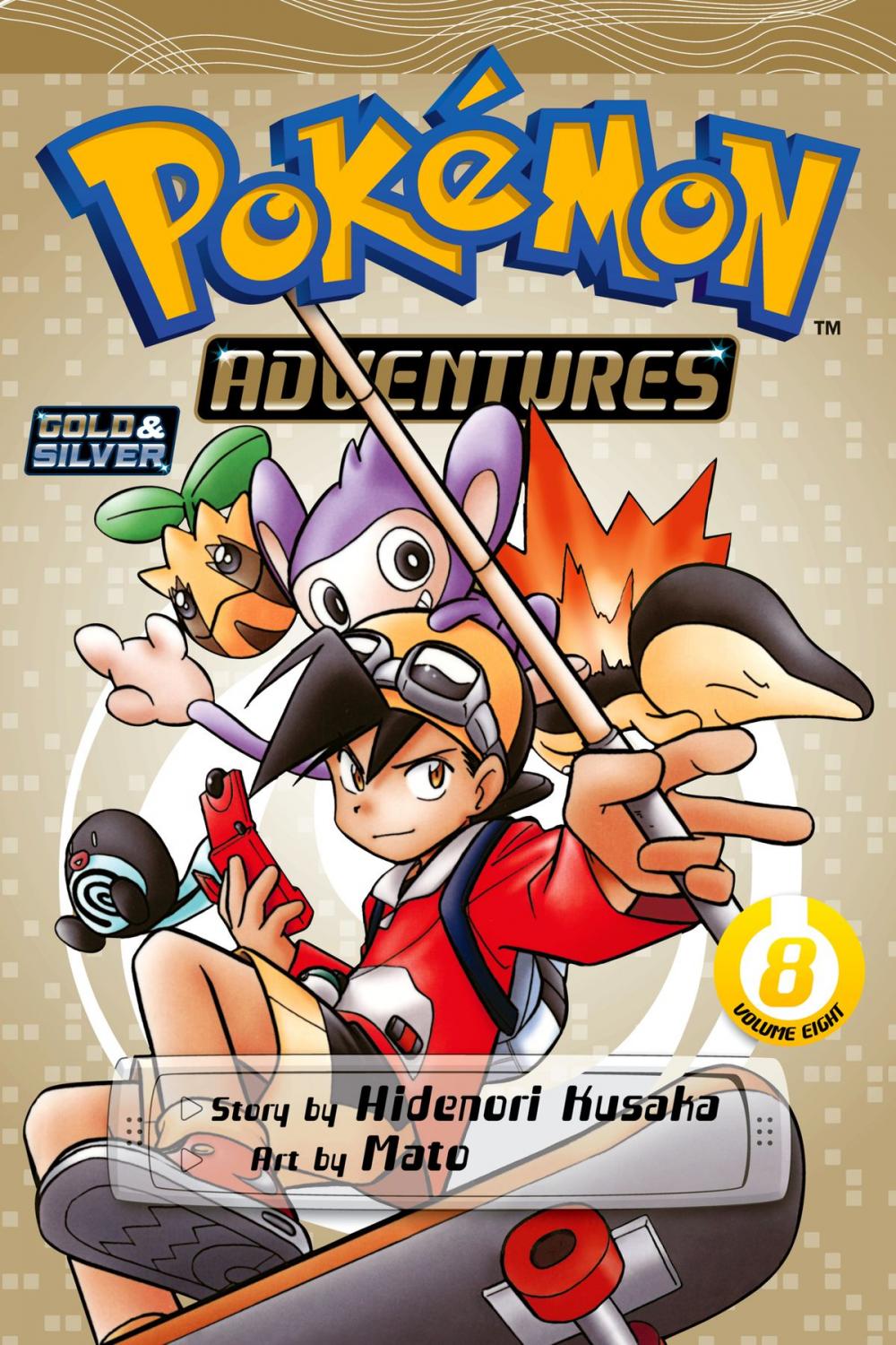 Big bigCover of Pokémon Adventures (Gold and Silver), Vol. 8
