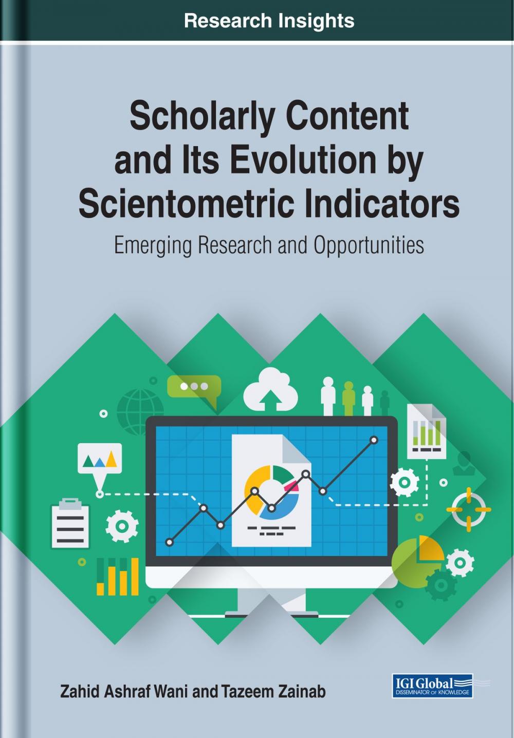 Big bigCover of Scholarly Content and Its Evolution by Scientometric Indicators