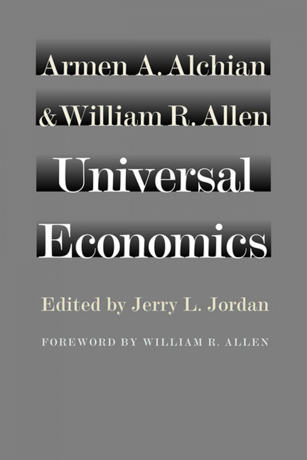Big bigCover of Universal Economics