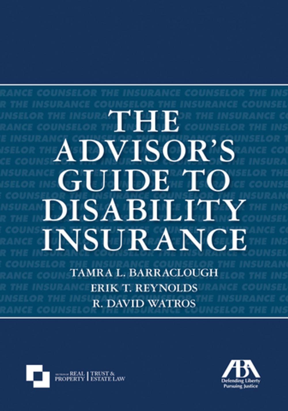 Big bigCover of The Advisor's Guide to Disability Insurance