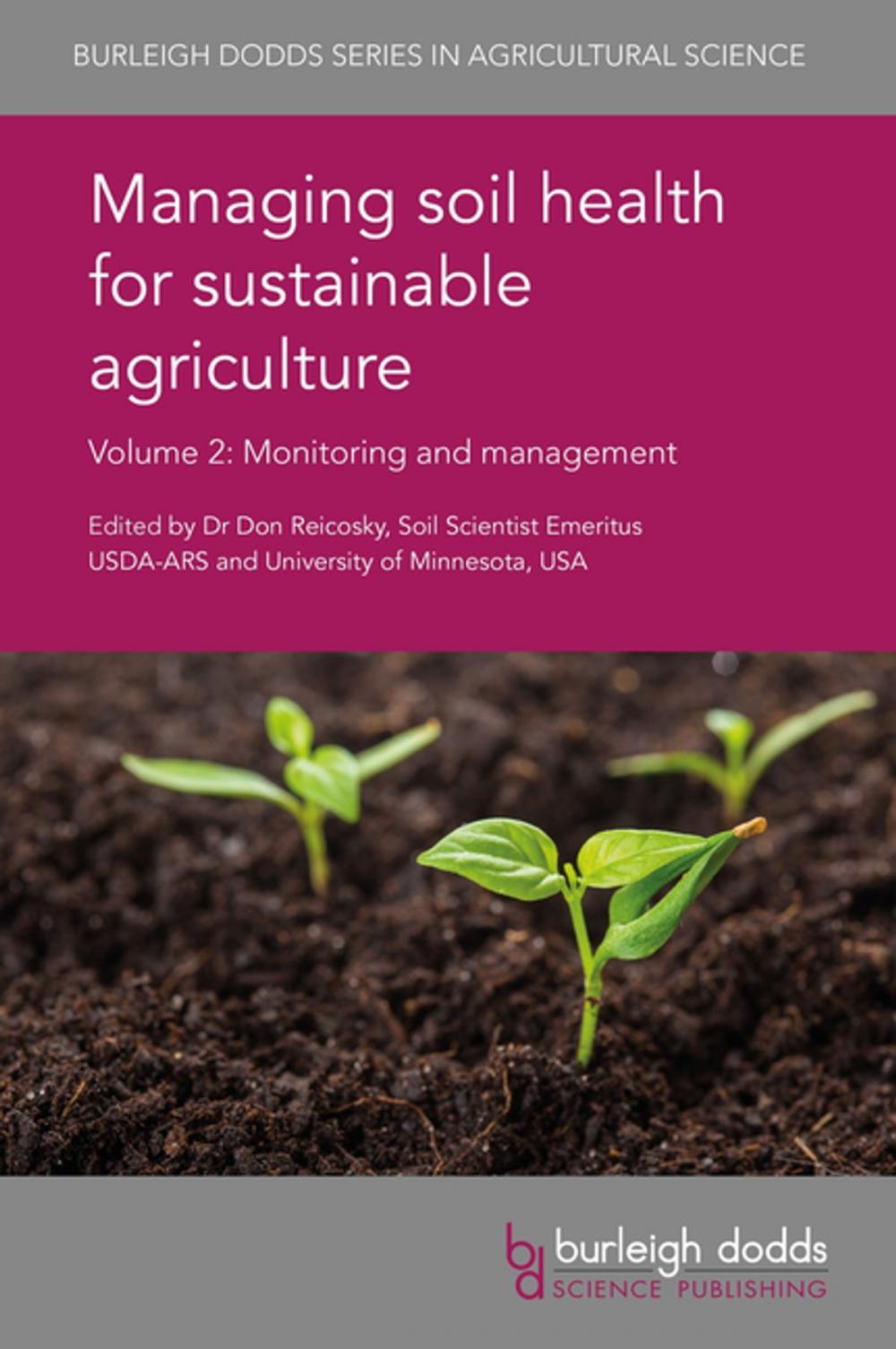 Big bigCover of Managing soil health for sustainable agriculture Volume 2