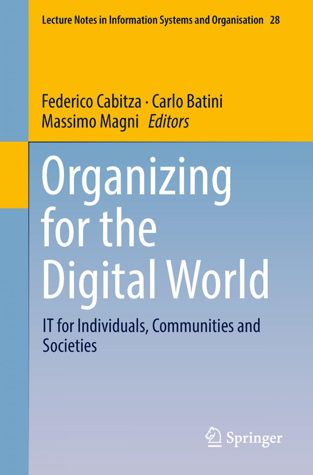 Big bigCover of Organizing for the Digital World