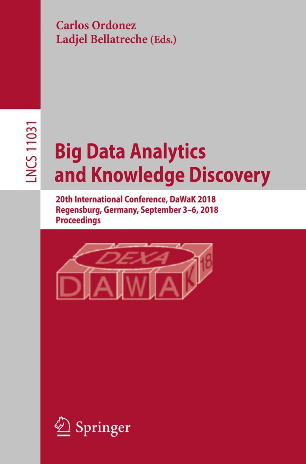 Big bigCover of Big Data Analytics and Knowledge Discovery