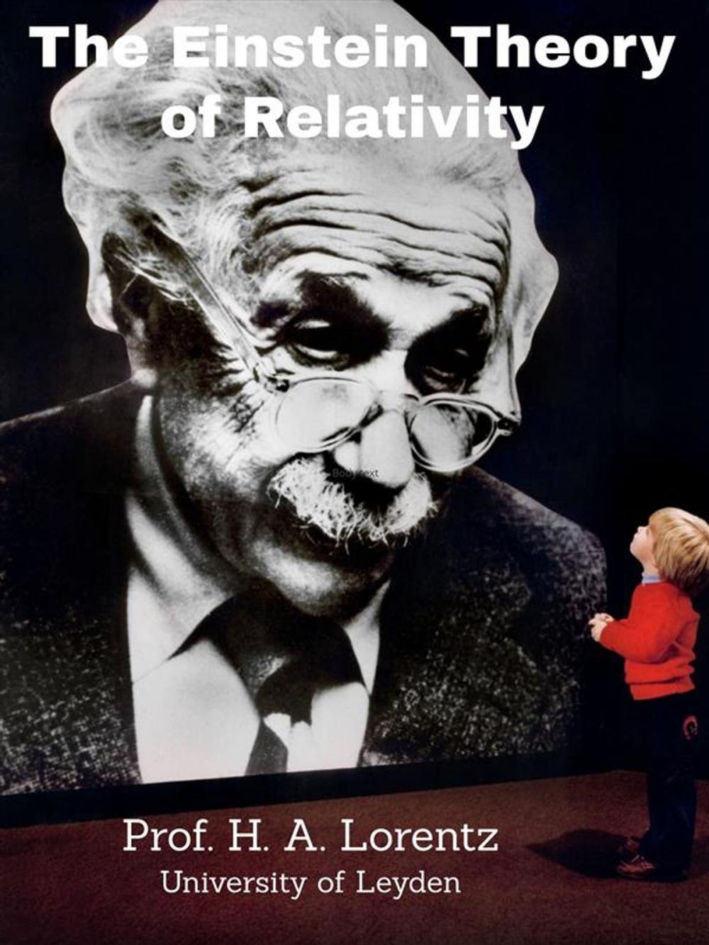 Big bigCover of The Einstein Theory of Relativity