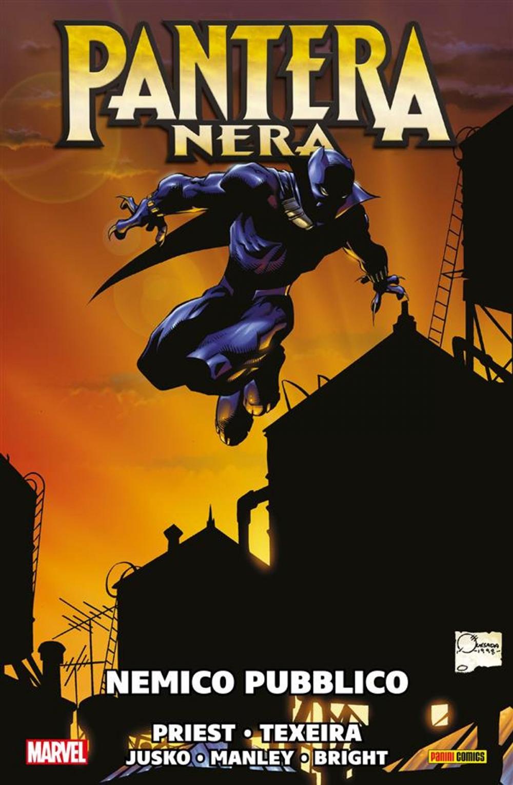 Big bigCover of Pantera Nera. Nemico Pubblico (Marvel Collection)