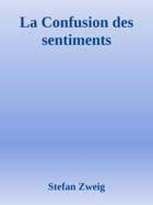 Cover of the book La Confusion des sentiments by Stendhal