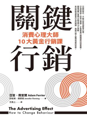 Book cover of 關鍵行銷：消費心理學大師的10大黃金行銷課
