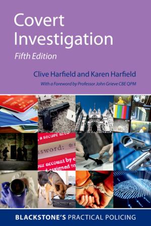 Cover of the book Covert Investigation by Peter Alldridge