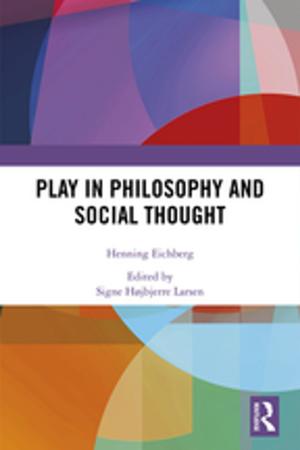Cover of the book Play in Philosophy and Social Thought by William R. Schultz