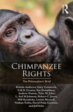 Book cover of Chimpanzee Rights