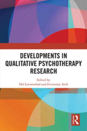 bigCover of the book Developments in Qualitative Psychotherapy Research by 
