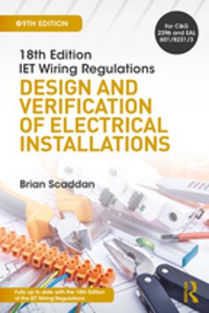 Cover of the book IET Wiring Regulations: Design and Verification of Electrical Installations, 9th ed by Tadeusz Szwedzicki