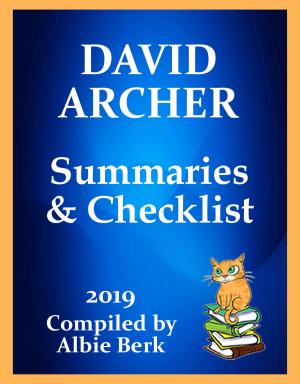Cover of the book David Archer: Series Reading Order - with Summaries & Checklist - Updated 2019 by Albie Berk