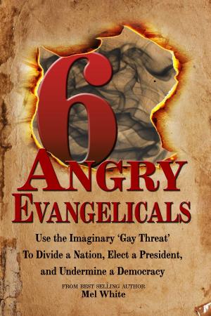 Book cover of Six Angry Evangelicals Use the Imaginary “gay threat” to: Divide a Nation, Elect a President, and Undermine a Democracy