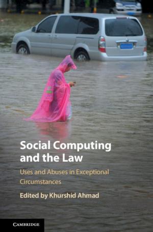 Cover of the book Social Computing and the Law by J. H. van Lint, R. M. Wilson