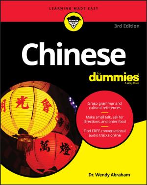 Cover of the book Chinese For Dummies by Jeff Korhan
