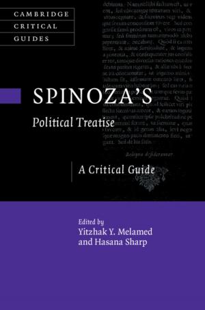 Cover of the book Spinoza's Political Treatise by Ellad B. Tadmor, Ronald E. Miller