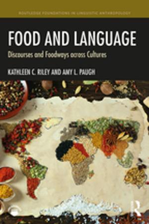 Cover of the book Food and Language by Anja Seibert-Fohr, Mark E. Villiger