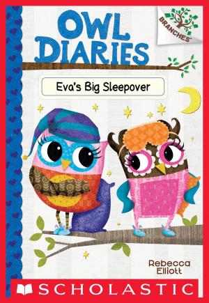 Cover of the book Eva's Big Sleepover: A Branches Book (Owl Diaries #9) by Garth Nix, Sean Williams