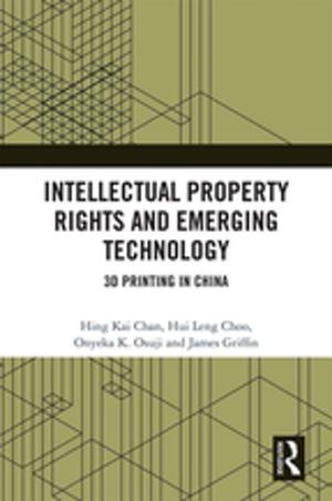 Cover of the book Intellectual Property Rights and Emerging Technology by Louise Westmarland