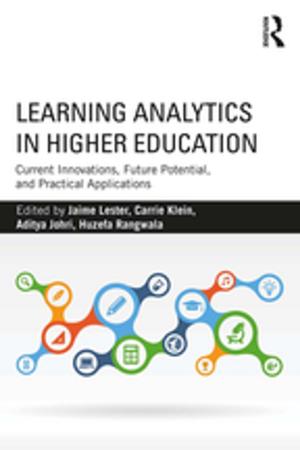 Cover of the book Learning Analytics in Higher Education by Rikki Abzug