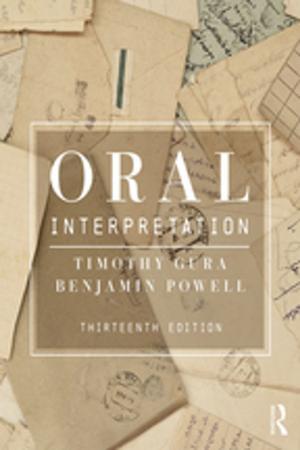 Cover of the book Oral Interpretation by Petra Kuppers