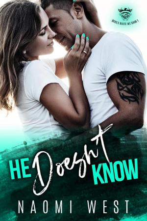 Cover of the book He Doesn't Know by Autumn Winchester