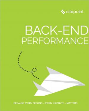 Cover of the book Back-end Performance by Ara Pehlivanian, Don Nguyen