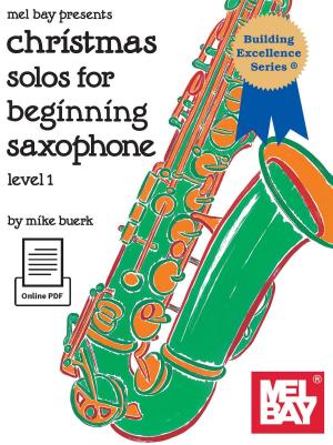 Cover of the book Christmas Solos for Beginning Saxophone by Corey Christiansen