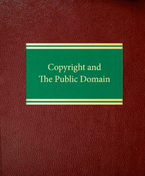 Book cover of Copyright and the Public Domain