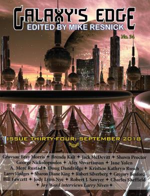 Book cover of Galaxy’s Edge Magazine: Issue 34, September 2018