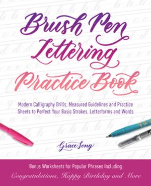Cover of the book Brush Pen Lettering Practice Book by Josh Miller