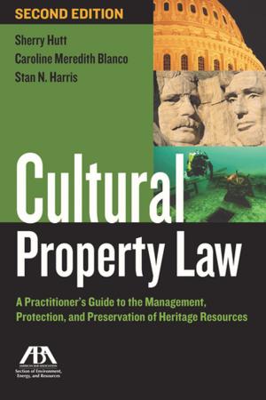 Cover of the book Cultural Property Law by Lenne Eidson Espenschied