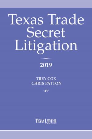 Cover of the book Texas Trade Secret Litigation 2019 by Carl Schuman