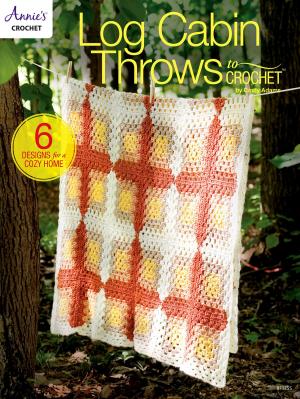 Cover of the book Log Cabin Throws to Crochet by Rebecca Leigh