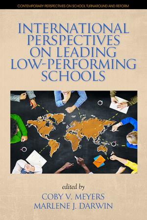 Cover of the book International Perspectives on Leading Low-Performing Schools by Lauren Mizock, Debra Harkins