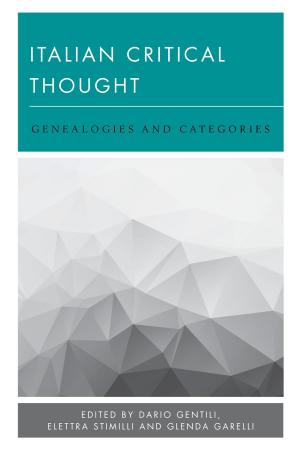 Cover of the book Italian Critical Thought by Diana Panke, Stefan Lang, Anke Wiedemann
