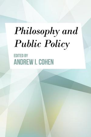 Cover of the book Philosophy and Public Policy by Bernd Reiter