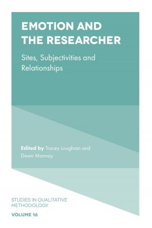 Cover of the book Emotion and the Researcher by 