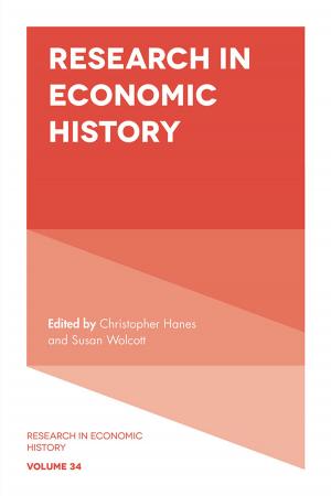 Cover of the book Research in Economic History by Rodolphe Durrand, Nina Granqvist, Anna Tyllström