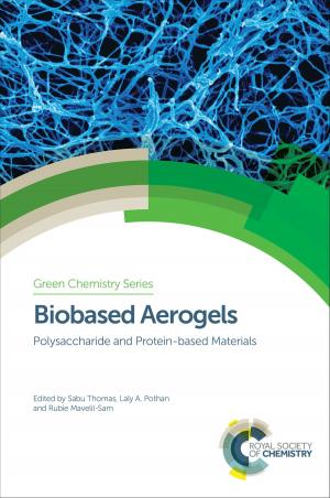 Cover of the book Biobased Aerogels by Anthony D Covington, Michael Redwood, Wolfgang Hummel, Jonathan Cooke