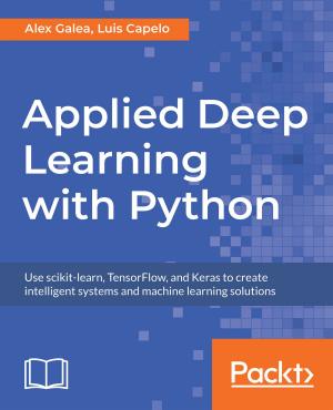 Cover of the book Applied Deep Learning with Python by Prabhakar Chaganti