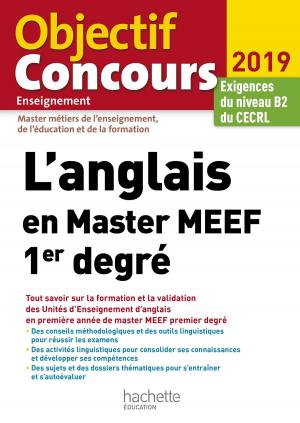 Book cover of L'anglais en Master MEEF 1er degré