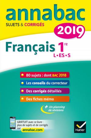 Book cover of Annales Annabac 2019 Français 1re L, ES, S