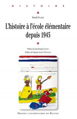 Cover of the book L'histoire à l'école élémentaire depuis 1945 by Collectif